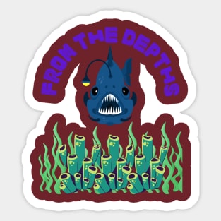 From the depths Sticker